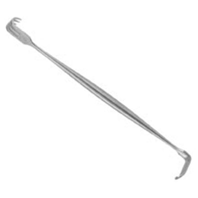 Retractor Skin Padgett 6-1/2" Sharp Double Ended Stainless Steel Ea